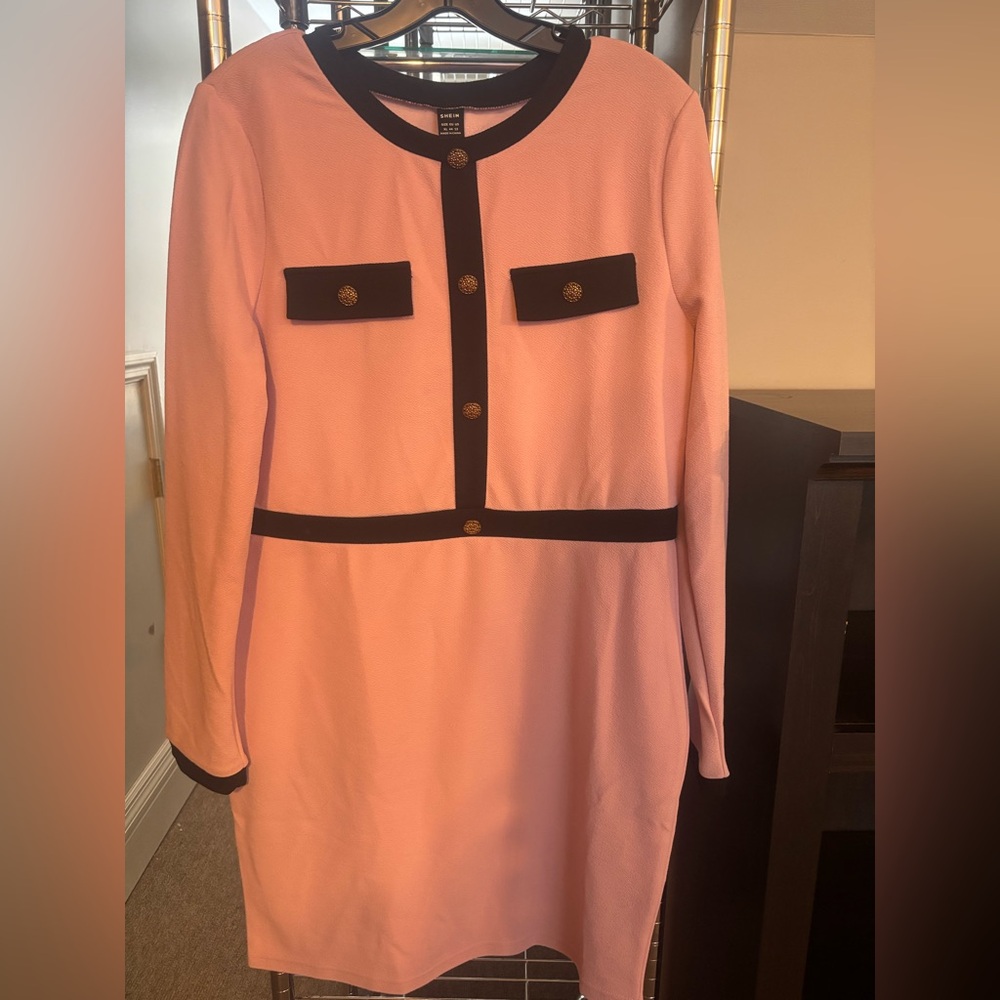 SHEIN pink dress NWOT